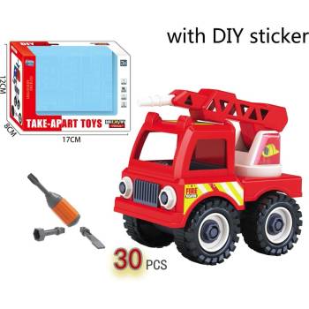 Image 1 of Armtoys ДЕТСКА РАЗГЛОБЯЕМА ПОЖАРНА КОЛА 30 ЧАСТИ