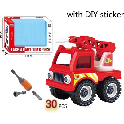 Armtoys ДЕТСКА РАЗГЛОБЯЕМА ПОЖАРНА КОЛА 30 ЧАСТИ