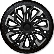 4 Racing Estoril Silver Black 14'' 4 ks