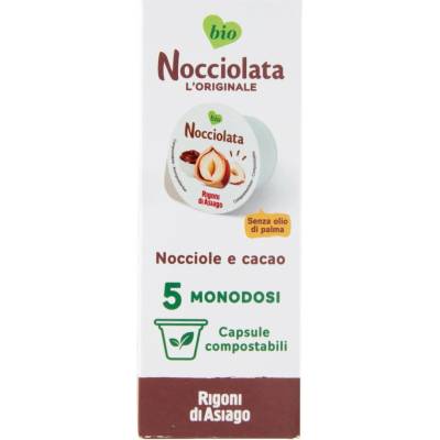 Rigoni di Asiago bio lieskovo‑kakaový krém 20 g - 5 ks