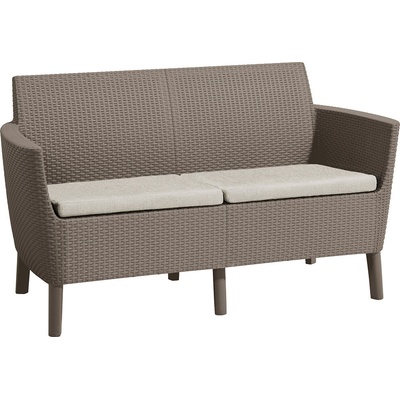 KETER Pohovka SALOMON 2 seater sofa | cappuccino