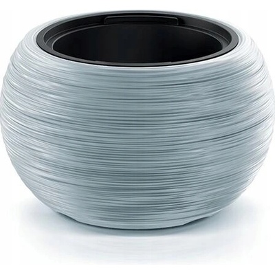Prosperplast Květináč plast šedý 37,8 x 37,8 x 23 cm
