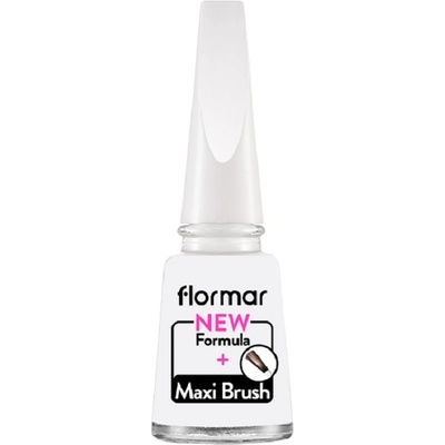 Flormar Лак за нокти Nail Enamel, 400 Bright White, 11 ml