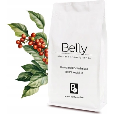 Belly Coffee Káva Nedráždivá mletá 250 g