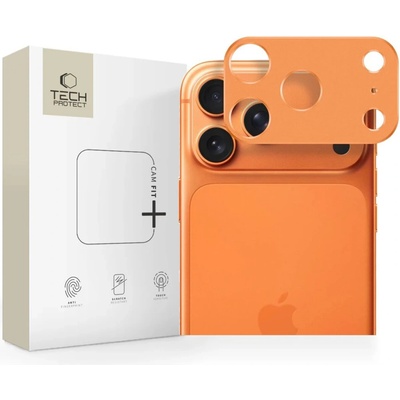 TECH-PROTECT CAMALLOY FIT+ kryt fotoaparátu iPhone 17 Pro kosmická oranžová – Zboží Živě