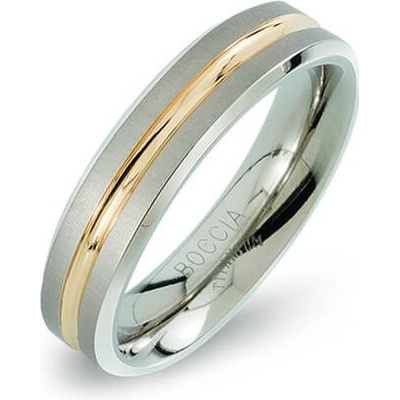 Boccia Titanium Snubní titanový prsten 0144-02