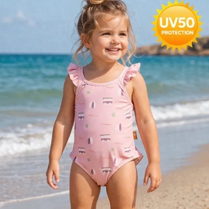  Fresk: Цял детски бански с UV50 защита Surf Girl (FR-SW2440-61-86)