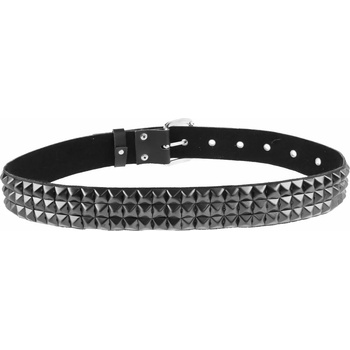 Image 1 of Black & metal Колан пирамиди- pas-103