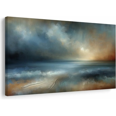 Obraz moře a západ slunce - 90x60