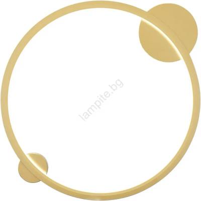 MILAGRO Led Аплик за баня saturno led/25w/230v Ø 50 см ip44 златист (mi2158)