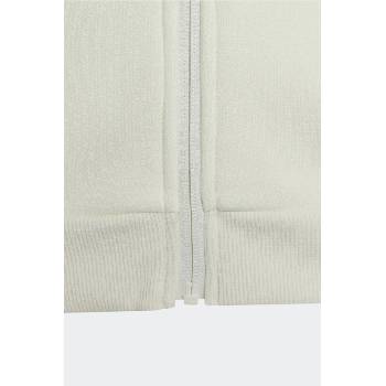 Adidas суичър с цип и качулка за деца с памук (KS5141)