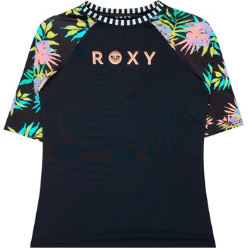 Roxy Детска ликра Roxy Kid's Roxy Active RG S/S Lycra - Anthracite Aquarella Active Rg - размер 8 Years (750-2846-0113)