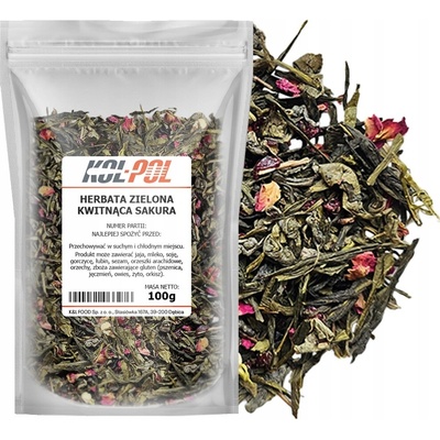 Kol-Pol Zelený kvitnúci čaj Sakura 100 g
