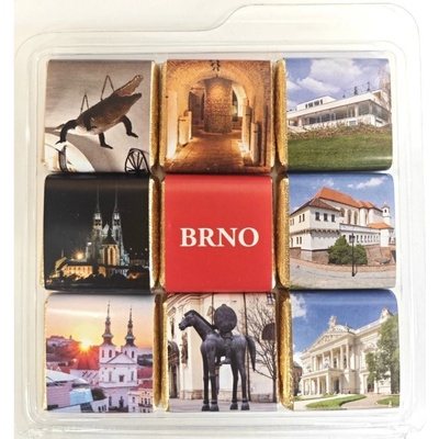 Chocopola Čokoládové puzzle Brno 45 g