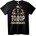 NOONEBRAND Тениска Тодор Титла - 2XL, Black
