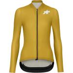 ASSOS Дамска фланелка с дълъг ръкав за колоездене ASSOS Women's Uma GT L/S Jersey S11 Evo Cycling jersey - Golden Yellow (156-2813-0213)