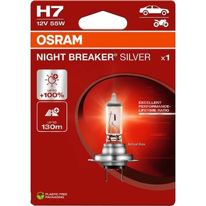 OSRAM night breaker silver 1bl h7 55w 3200k