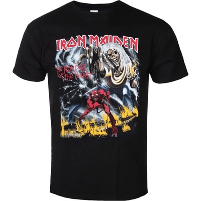 ROCK OFF тениска метална Iron Maiden - Числото на звяра - ROCK OFF - IMTEE05MB