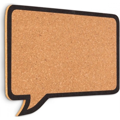 ALLboards PANEL TKK_CHAT korková nástěnka chatovací bublina 44 x 29 cm