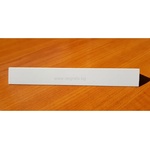  Декоративен pvc ъгъл Бял 2.7 м