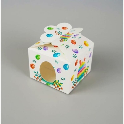 Dortisimo Veľkonočná krabička biela 10x10x7, 5cm