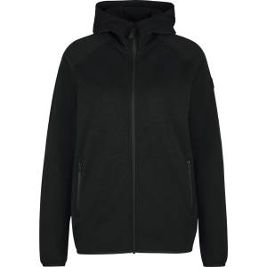 Stoic Дамско вълнено яке Stoic Women's MerinoFleece335 MMXX. Lulea Zip Hoody Fleece jacket - Black - размер XS (105-5559-0311)