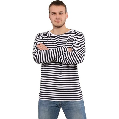 Tričko dlouhý rukáv MECAL tm. modrá