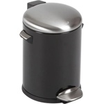 EKO 5 л. черен кош за отпадъци с педал ЕКО от серия belle deluxe (eko921705black)