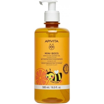 APIVITA Нежен детски душ гел портокал и мед, Apivita Mini Bees Gentle Kids Shower Gel Orange & Honey 500 ml