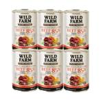 WILD FARM PURE MONO Говеждо с тиква и киноа 6x400 г - монопротеинова храна за кучета - amizoo - 26,05 лв
