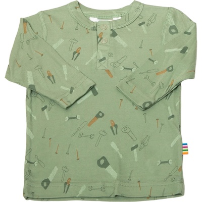 Joha Детска блуза с дълъг ръкав Joha Kid's A-Shape Blouse Longsleeve - Light Green - размер 50 (EU) (704-3945-0111)