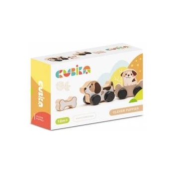 Cubika Wooden Doggie Smart Bone Toy 15443