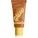 NYX Cosmetics Buttermelt Glaze озаряващ тониращ флуид SPF 30 цвят 06 Praline Buttaml
