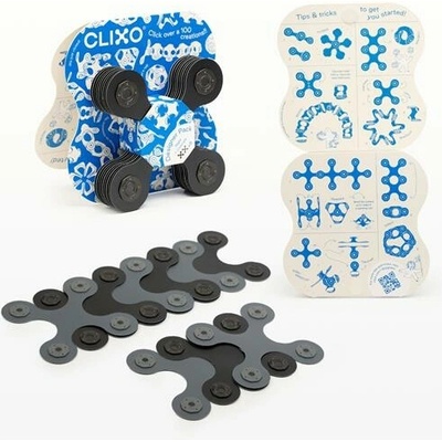 CLIXO Designer Black & Grey 9 ks