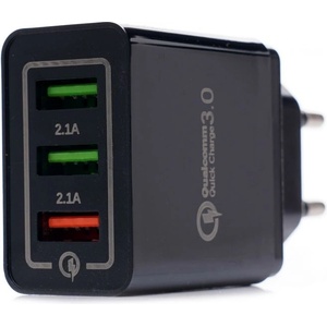 Kraft & Dele Универсален адаптер от USB към електрическата мрежа 2x2, 1A 1xQUICK CHARGE 3, 0A 16758 (KD1236)