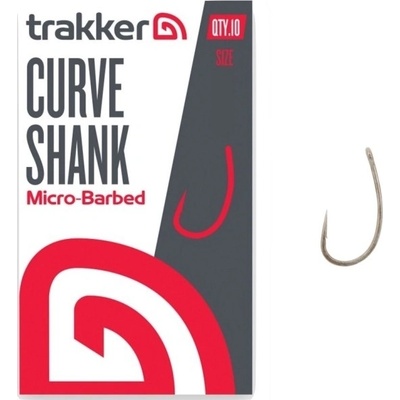 Trakker Curve Shank Hooks Micro Barbed vel.6 10 ks