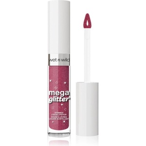 wet n wild Mega Glitter матиращо течно червило с блясък цвят Pink Future 2.8ml