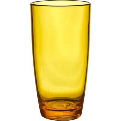 Žlutá odolná nápojová sklenice Intesi Sky z polystyrenu 490 ml