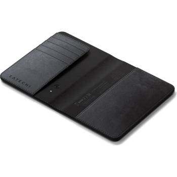 Satechi Vegan-Leather Passport Cover w Find My - Black (ST-VPCK)