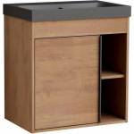 Inter Ceramic Конзолен шкаф за баня DI LEGNO 5940, Inter Ceramic, с умивалник, PVC, 60х39х59см (5940)
