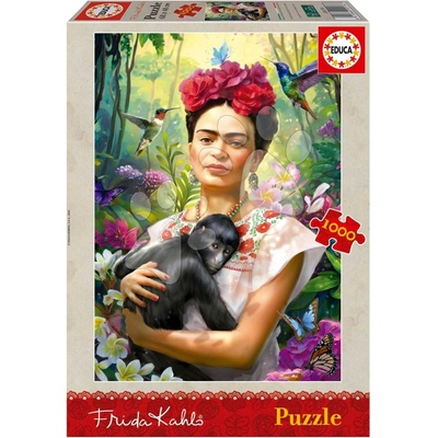 Educa Jardín De La Vida Frida Kahlo a Fix lepidlo 1000 dielov