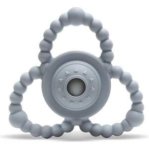 Lorelli Premium СИЛИКОНОВА ГРИЗАЛКА-ДРЪНКАЛКА natural grey (10210840003)