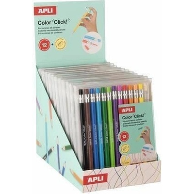 Apli Color Click LCA20545 mechanická pastelka displej 12 ks
