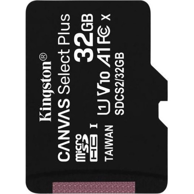 Kingston microSDHC Canvas Select Plus 32GB C10 (SDCS2/32GBCP)