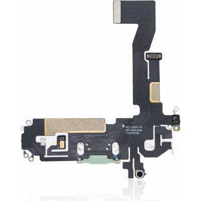 Nabíjací obvod + Flex kábel iPhone 12 / 12 Pro – zelený – Aftermarket Plus IPH1752