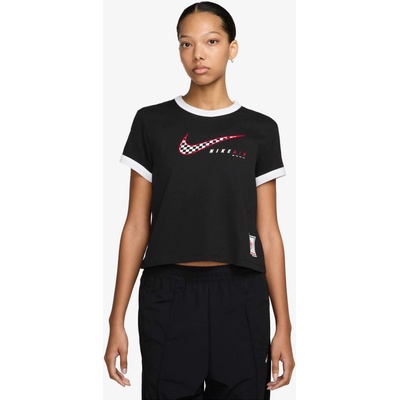 NIKE Тениска w nsw club ss tee moto rgr