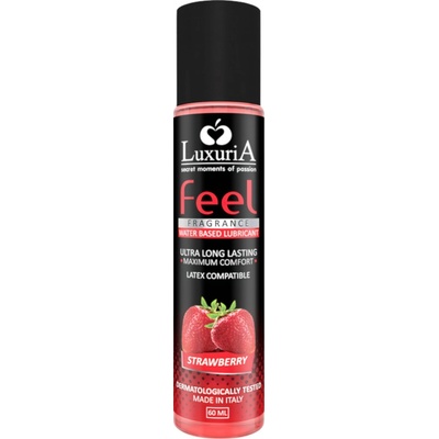 Luxuria Feel Strawberry Water Based Lubricant 60 ml
