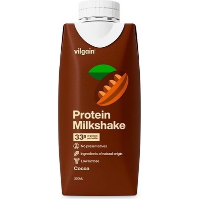 Vilgain Protein Milkshake kakao 330 ml – Zboží Mobilmania