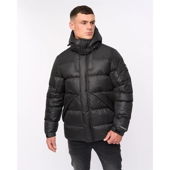 Crosshatch Яке Crosshatch Camptor Panel Jacket - Black