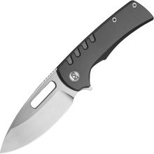 Miguron Knives Arma-8mm M390 balde,Dark Grey Ti handle,XL size